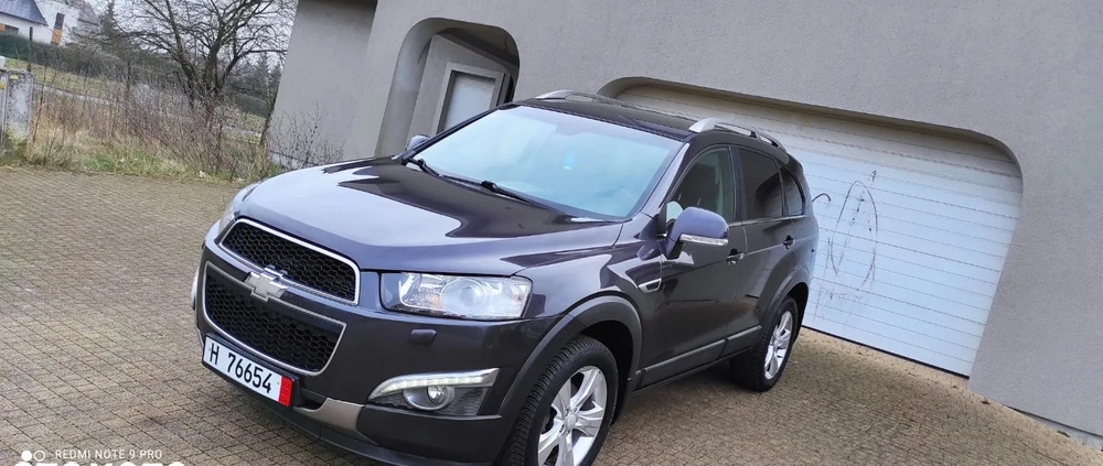Chevrolet Captiva cena 32999 przebieg: 187000, rok produkcji 2012 z Swarzędz małe 301